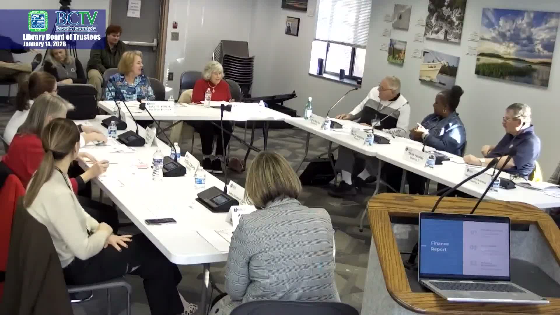 Beaufort County Library trustees keep maximum of three four‑year terms