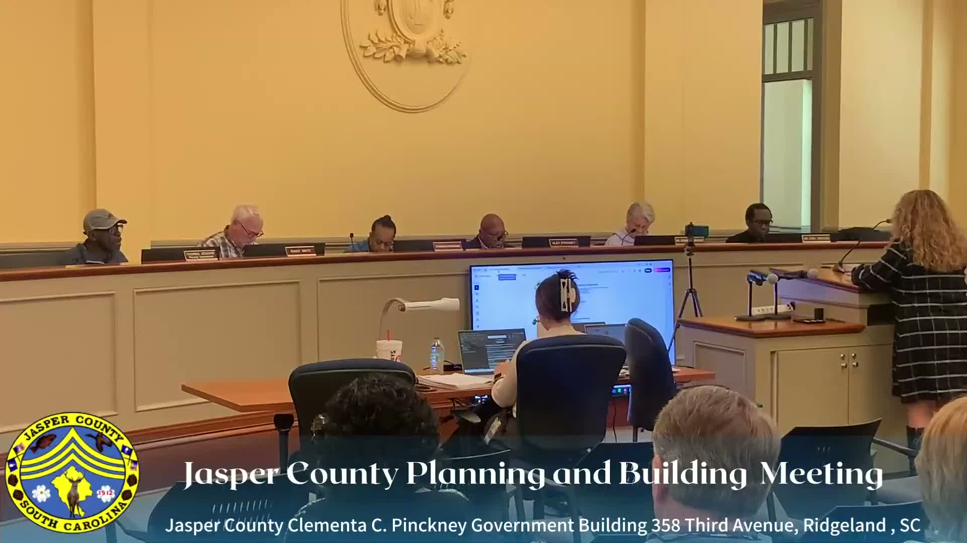 Alex Pinkney elected chair of Jasper County Planning Commission for 2026