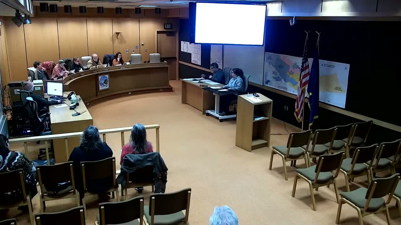 Staff recommends public hearing on Old Harbor hydroelectric conditional‑use permit; 2015 approval had lapsed