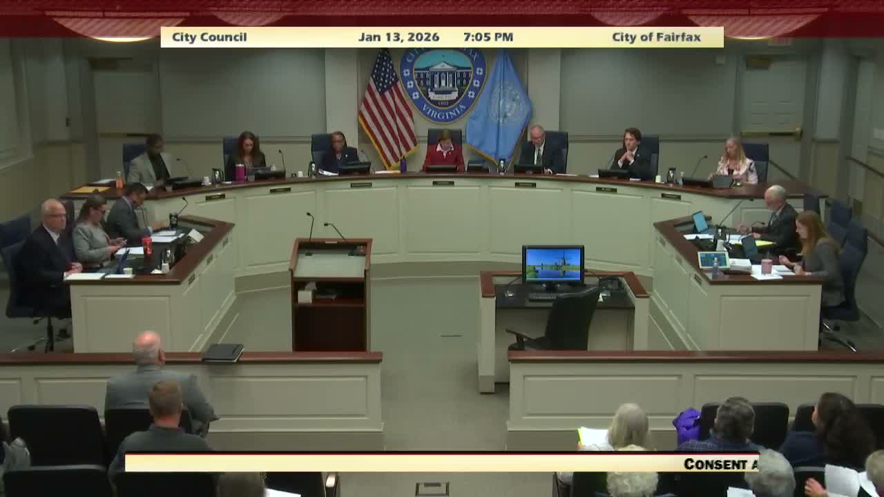 Fairfax City holds design public hearing on Fern Street connector; staff says $350,000 funds largely covered