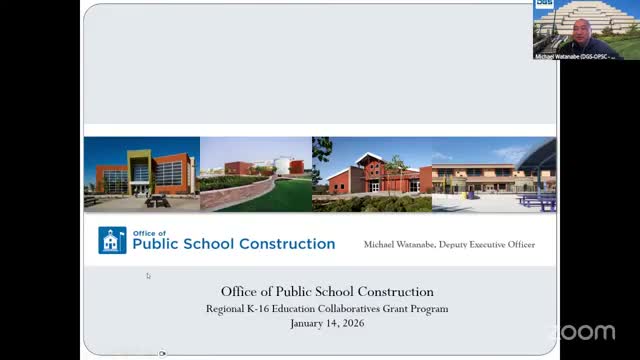 OPSC reports on $250 million K–16 collaborative grants: implementation status and dashboard