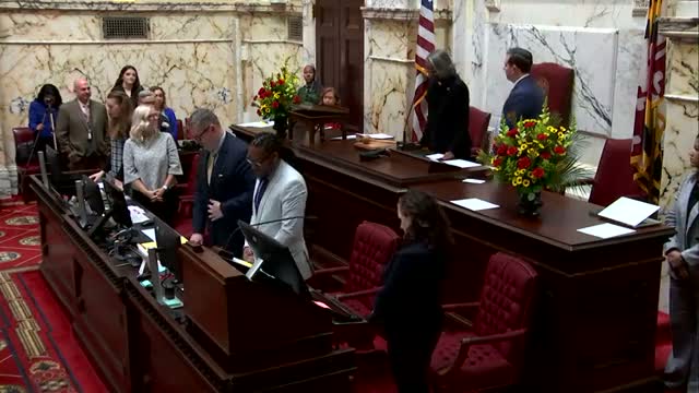 Maryland Senate opens Jan. 15 session; clerk reads bills, committees set organizational meetings