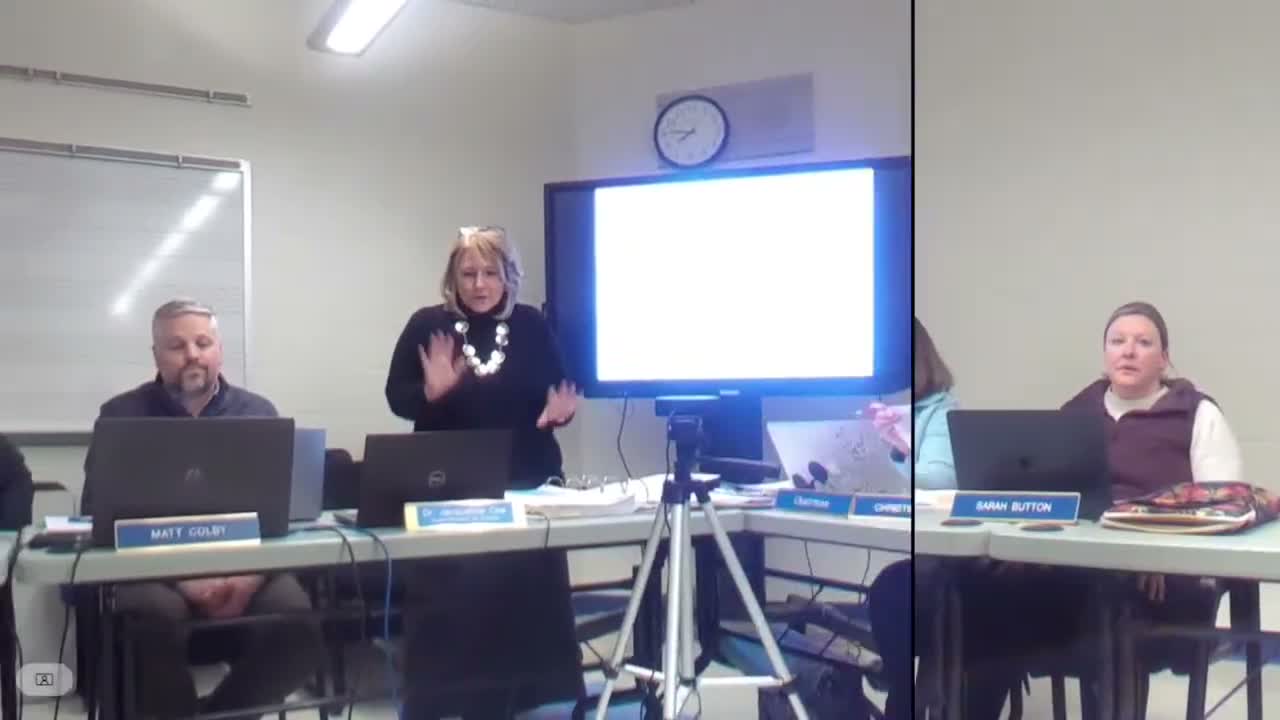 Weare board debates open‑enrollment plan, superintendent recommends 0% sending