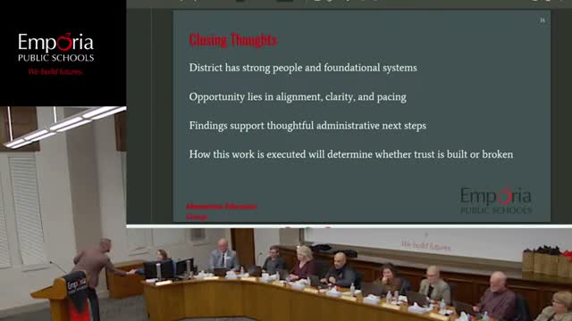 Emporia board reviews letter of intent for one school resource officer, staff estimate $50,000 cost increase