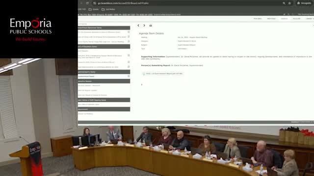 Board votes to terminate employee after executive session; motion names Gary Croucher, effective Jan. 15