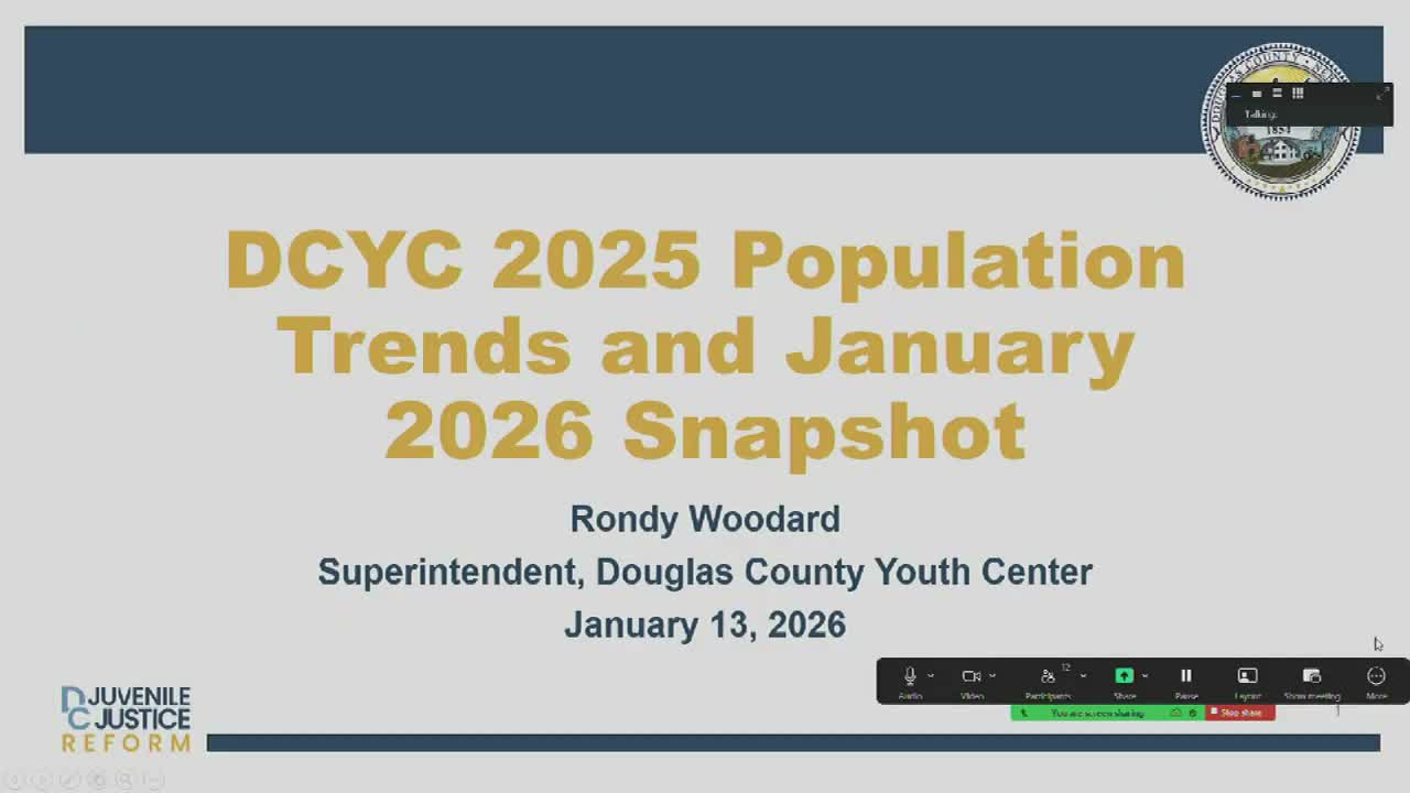 Douglas County youth detention report shows long stays and racial disparities; advocates press for faster placements
