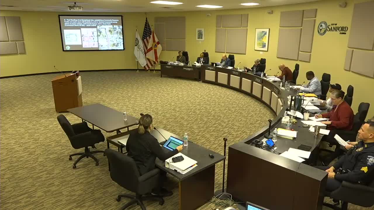 Sanford approves exceptional use for free clinic at 1109 French Ave.