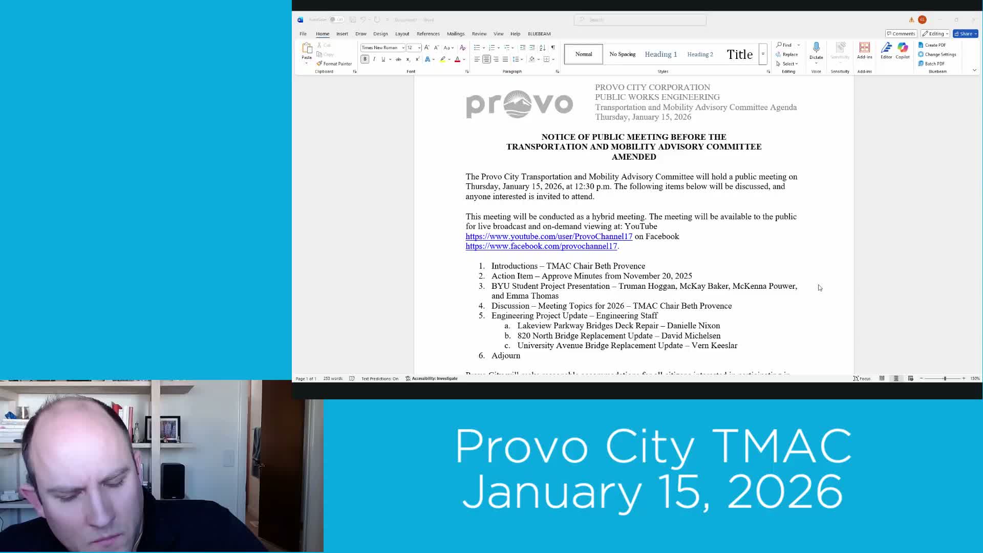 Provo updates bridge and roadway projects; University Avenue bridge drilling continues with June opening targeted