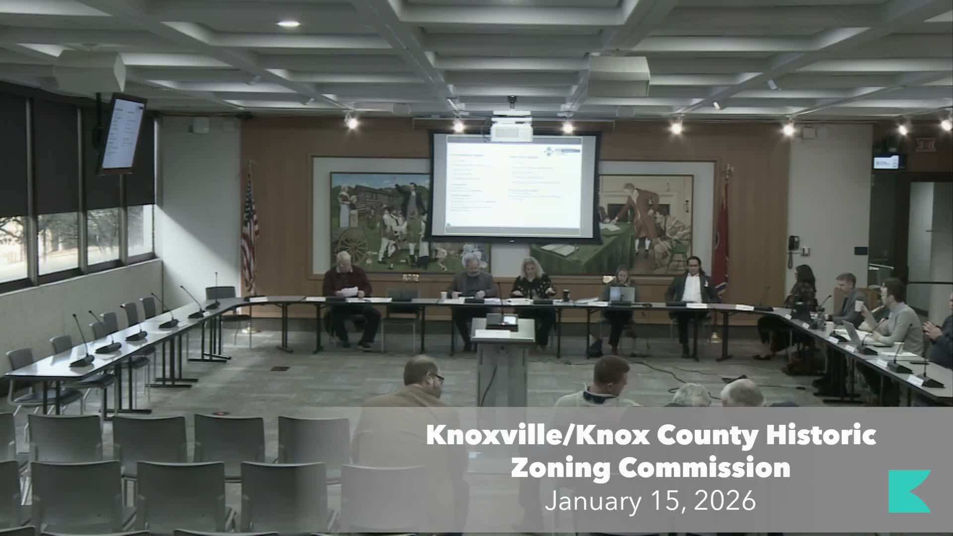 Knox County Historic Zoning Commission elects 2026 chair and vice chair