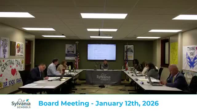 Sylvania Schools board approves personnel appointments, service agreements and a $1,000 donation