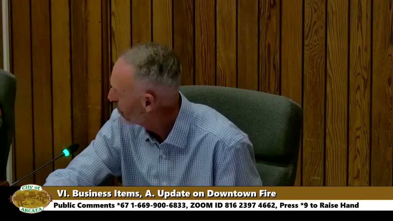 Arcadia planning commission hears downtown fire response, contamination concerns and recovery plans