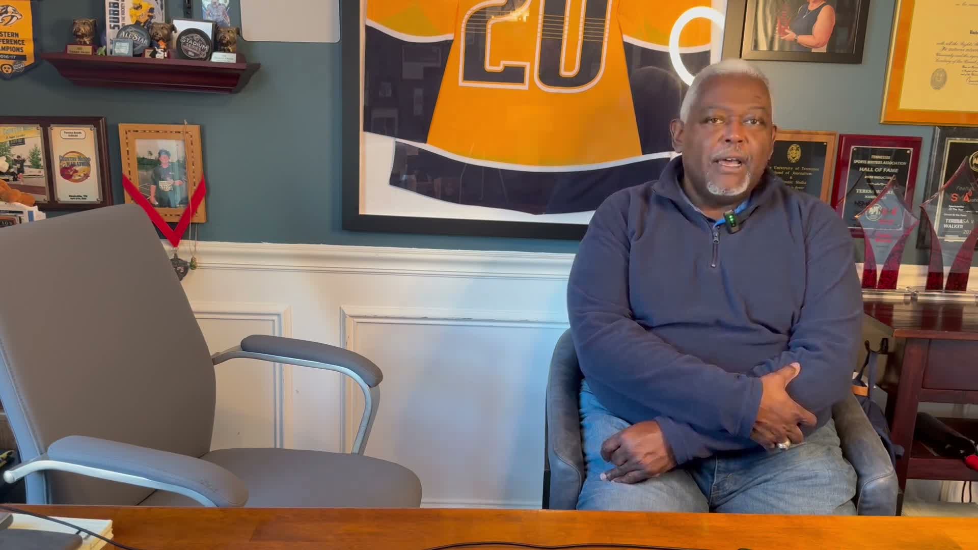 Ineligible: sports interview, not a civic meeting