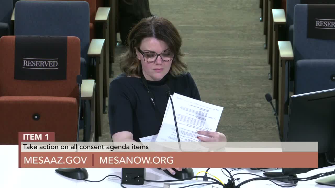 Mesa Planning and Zoning Board approves consent agenda; Angie's Prime Grill continued