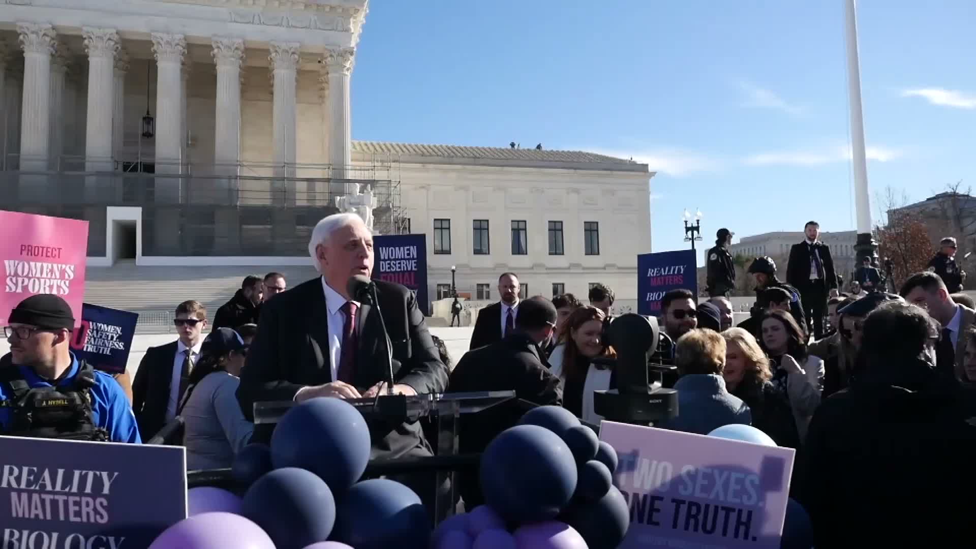 West Virginia governor defends 'Save Our Women's Sports Act,' urges preservation of Title IX protections