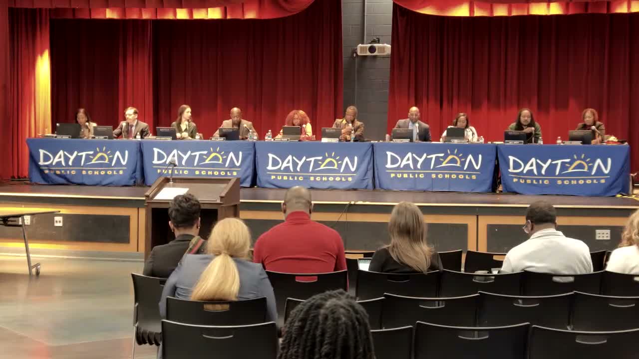 At a glance: Dayton Board approves resolutions B–G, tables vice-presidency; HBEA matter fails