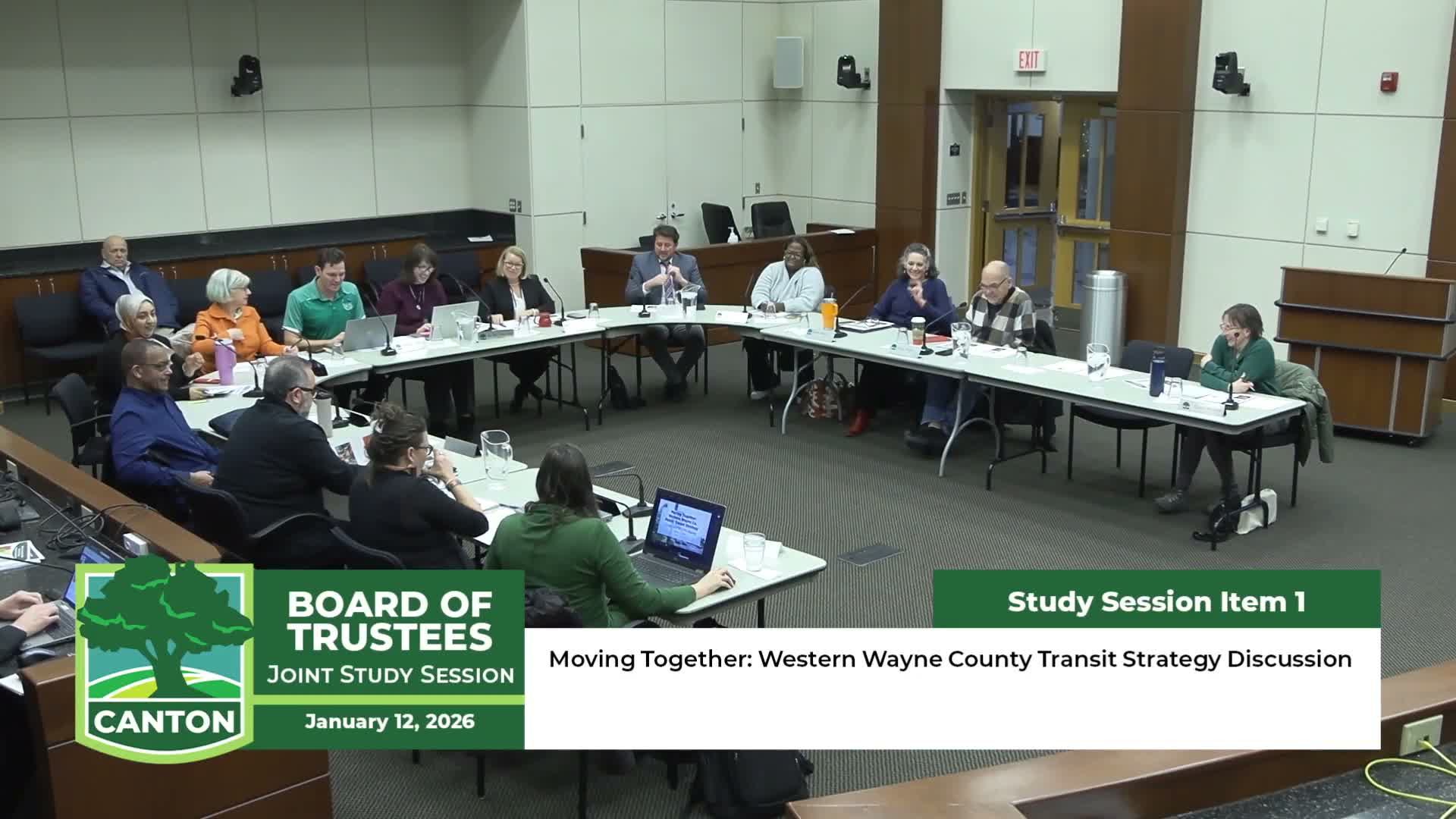 Canton Township reviews Western Wayne transit study, residents and businesses push for airport and Ford Road connections