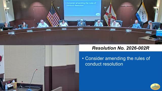 Council rejects proposed rules-of‑conduct changes after four‑hour public debate over meeting times