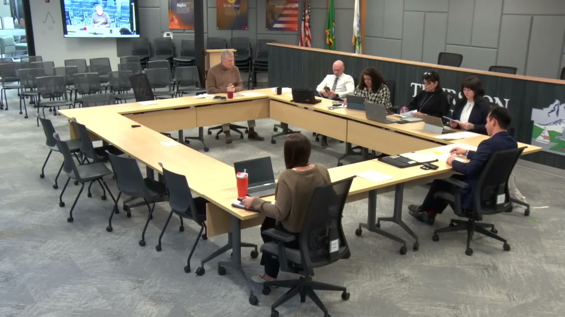 Thurston County commissioners direct staff to draft phased AI surveillance policy