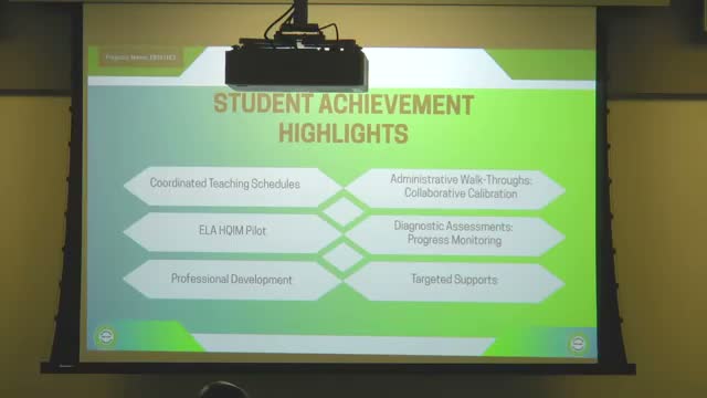Winslow Township outlines 2025–26 goals and describes ELA pilot after $200,000 competitive grant win