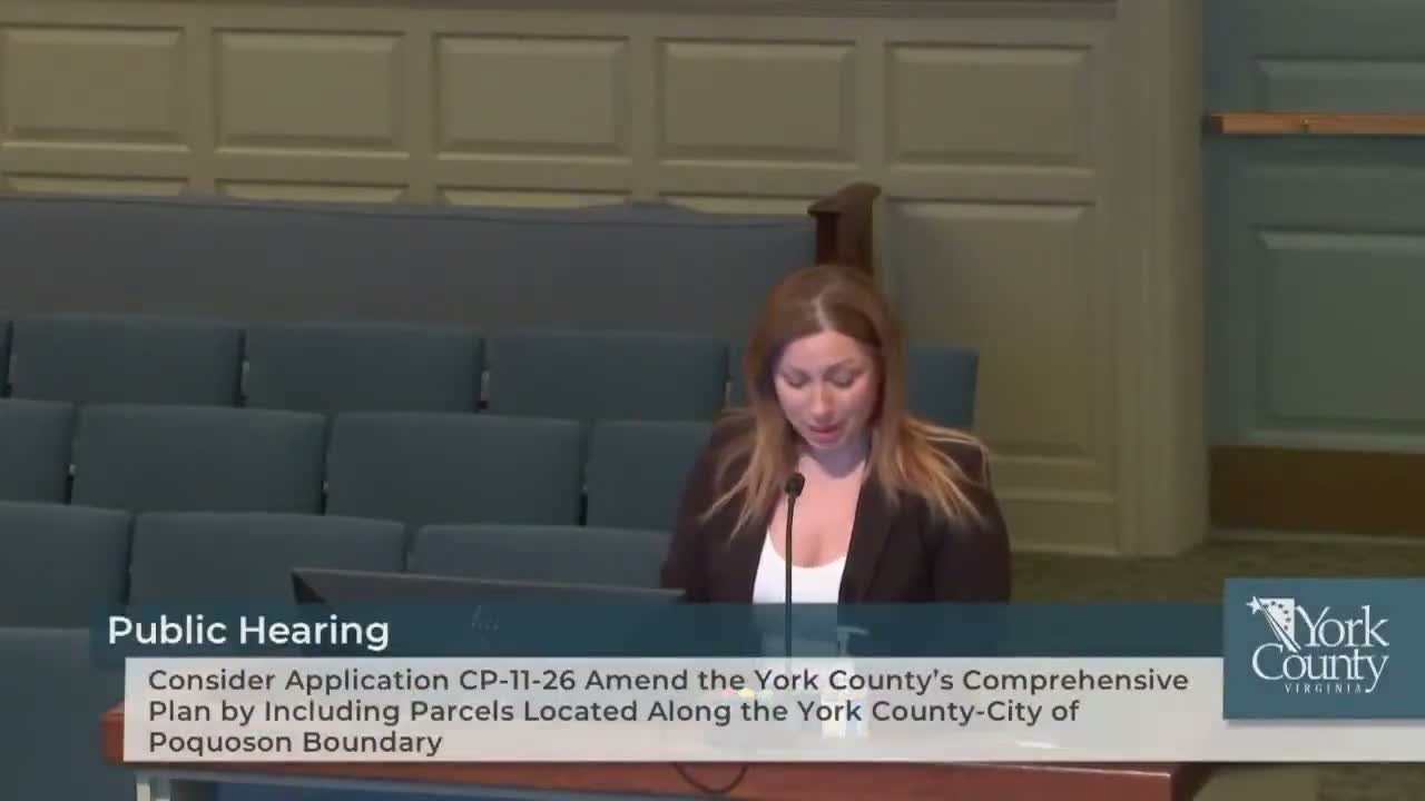 Planning Commission forwards rezonings for 27 parcels added to York County to Board of Supervisors