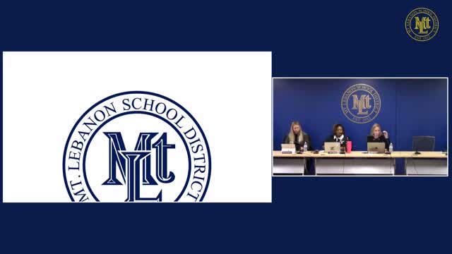 Mount Lebanon board reviews preliminary 2026–27 budget, schedules Act 1 opt-out vote