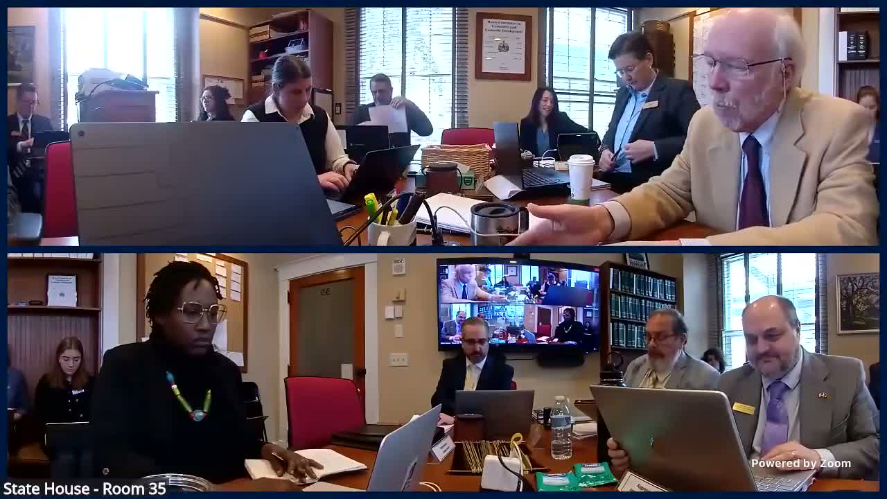 Legislative Council reviews amendment to H.211 that broadens data‑broker rules, adds Gen‑AI definition