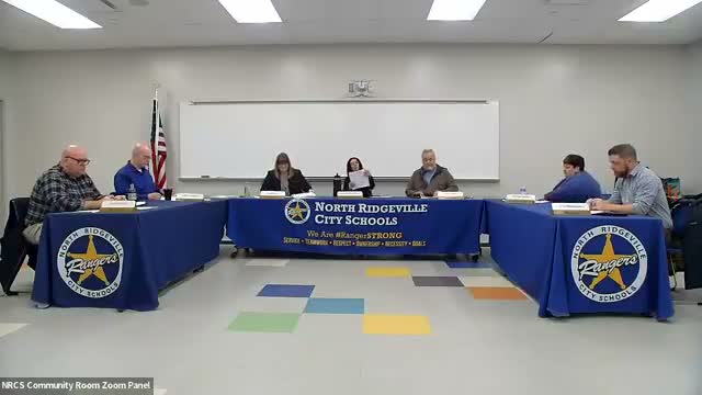 North Ridgeville City Schools board elects Frank Baca president, approves routine 2026 resolutions
