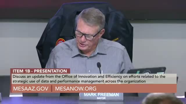 Mesa launches Office of Innovation and Efficiency to shift departments to outcome‑based KPIs