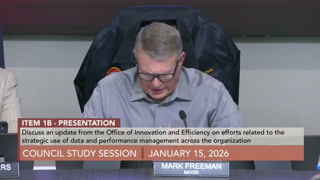 At a glance: council actions Jan. 15, 2026 — minutes acknowledged, meeting adjourned