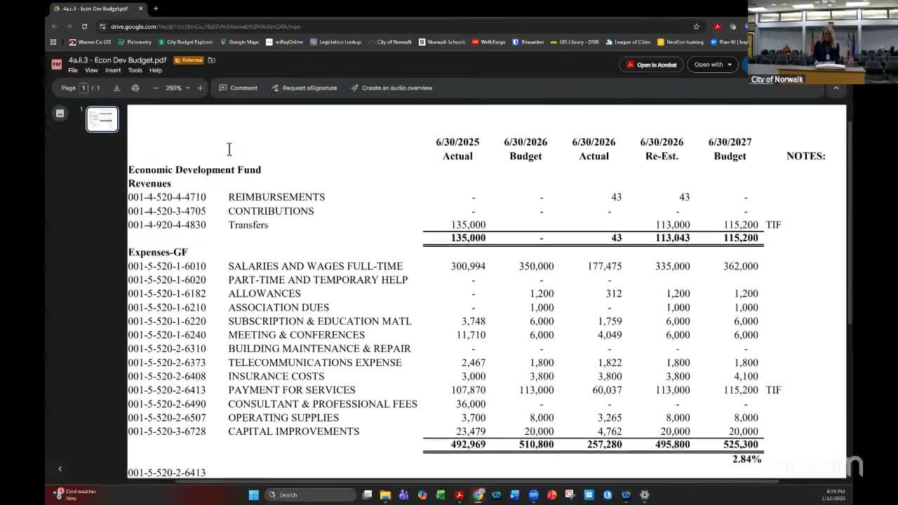 Norwalk economic development staff tout growth while council weighs TIF and incentive policy