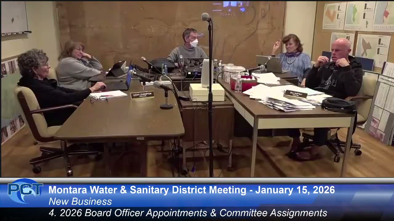 Board elects 2026 officers, affirms committee and agency representative assignments