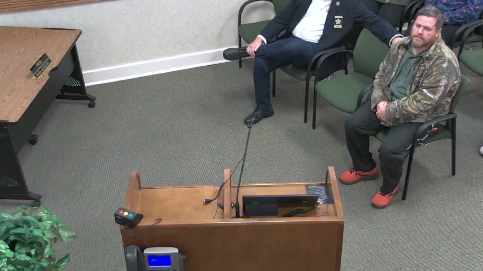 Residents clash over proposal to convert county land into ICE detention facility