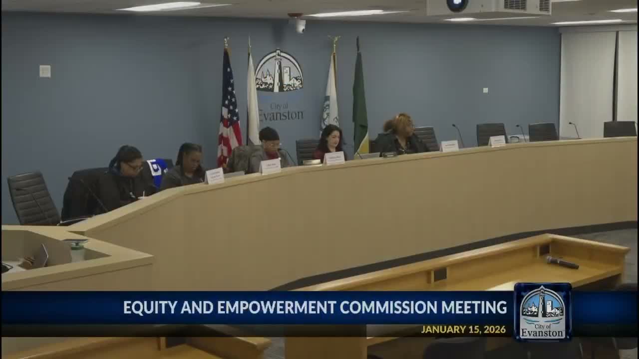 Evanston Equity and Empowerment Commission opens 2026 with 'reset' plan, eyes housing and waste transfer station
