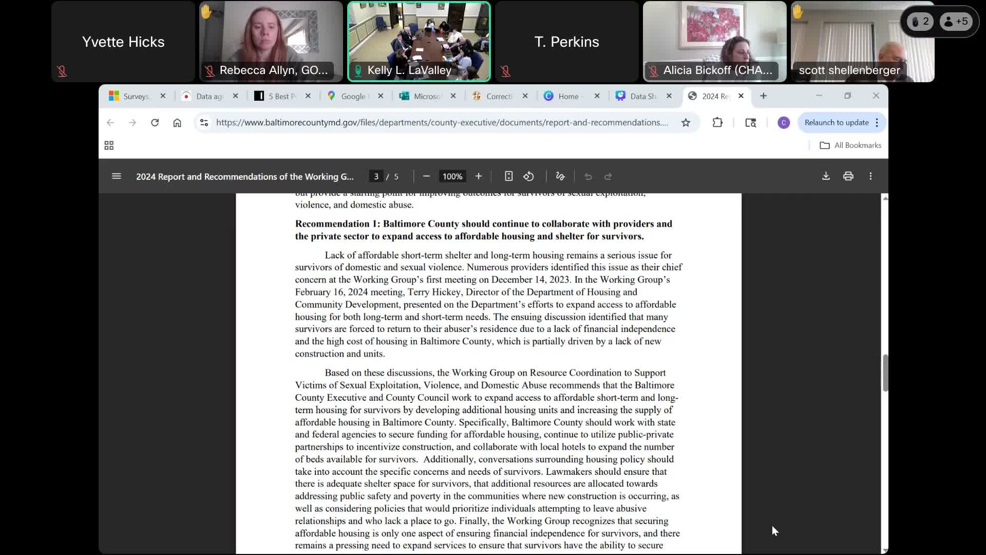 Providers warn of housing shortfalls as county outlines relocation and evidence updates