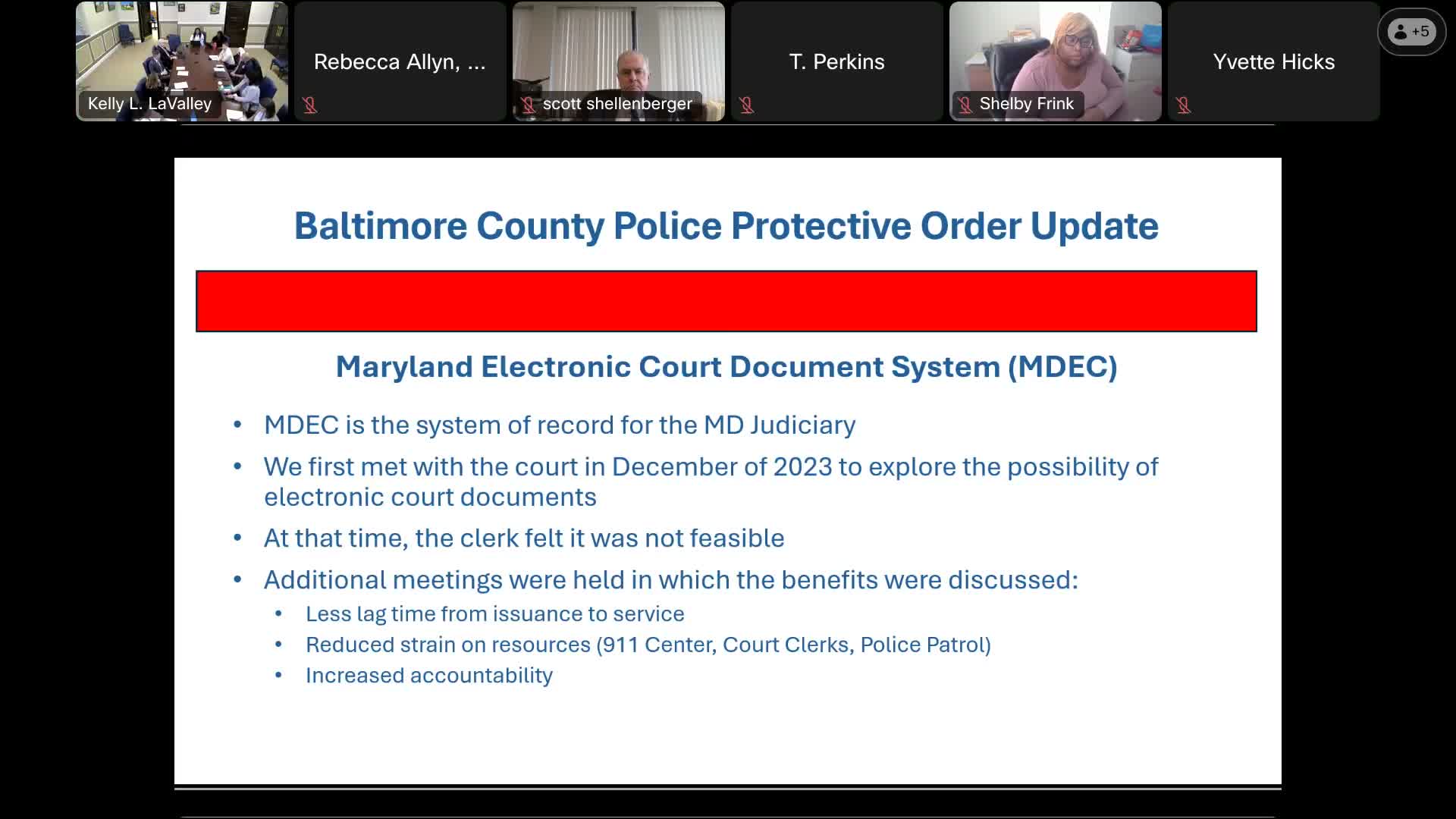 Baltimore County police say electronic court filing has sped protective‑order processing