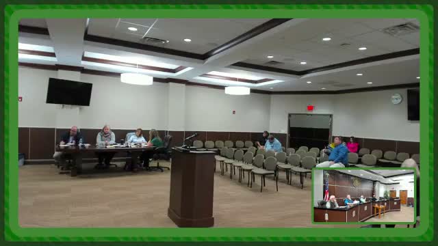 Staff outlines safety‑striping grant, right‑of‑way steps and traffic concerns ahead of overpass work