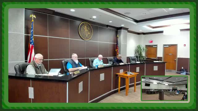 Commissioners weigh Emerson Park drainage risks as staff recommends awarding $657,638 paving contract