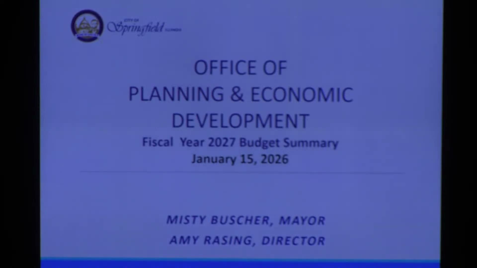 Planning & Economic Development outlines $29.2M community funding plan, warns of possible $500k HOME cut