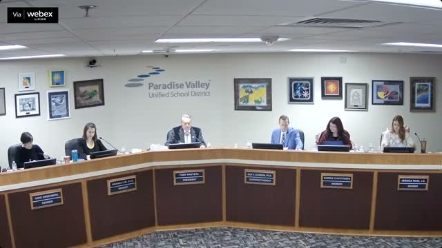 Paradise Valley board defers vote on community education fee increases after heated debate