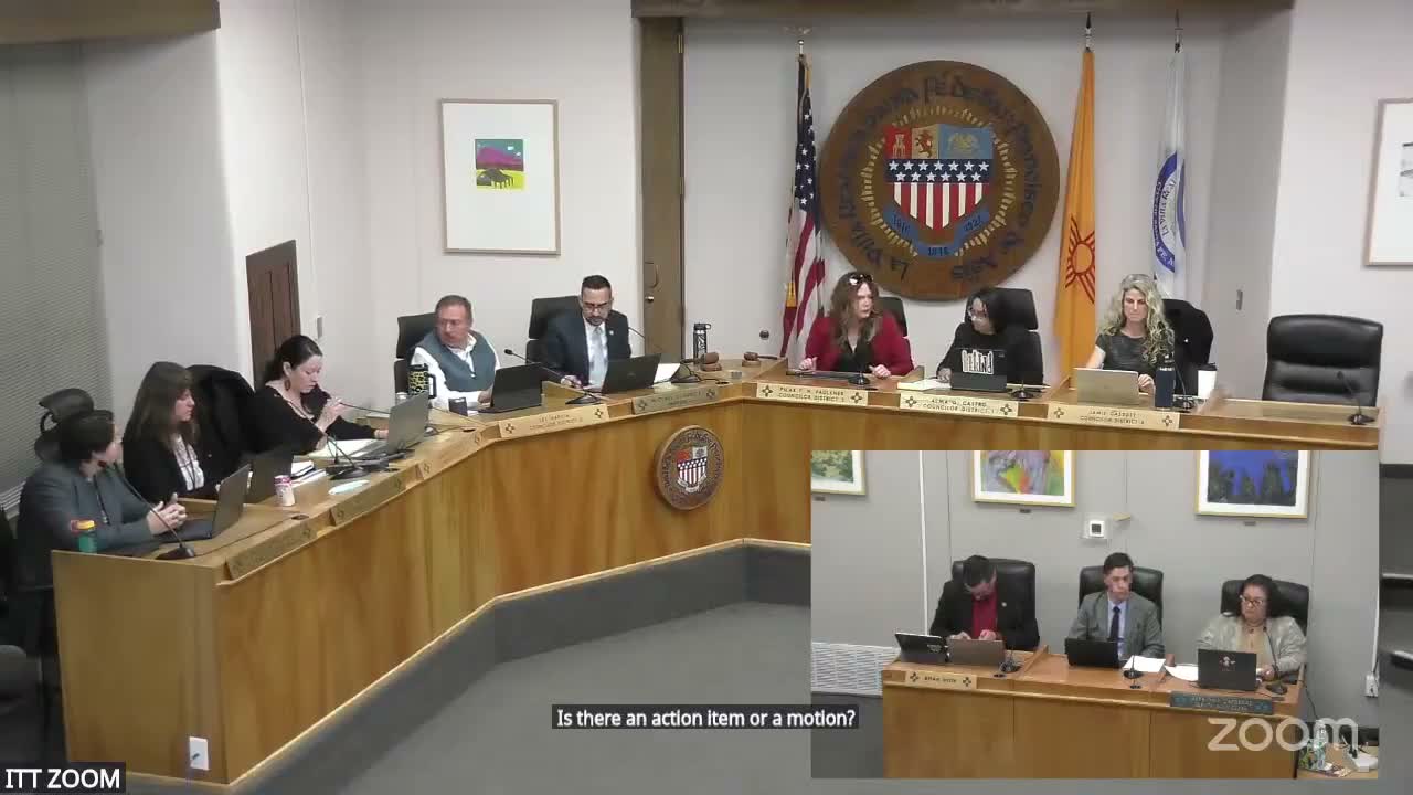 Santa Fe council confirms interim leadership and directs negotiations on Tract 0