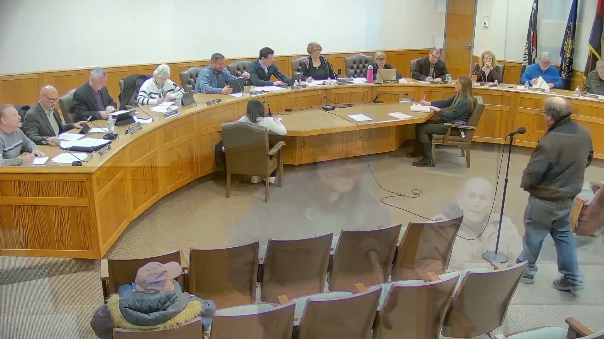 Resident questions $75 cart charge as borough explains refuse contract and distribution rules