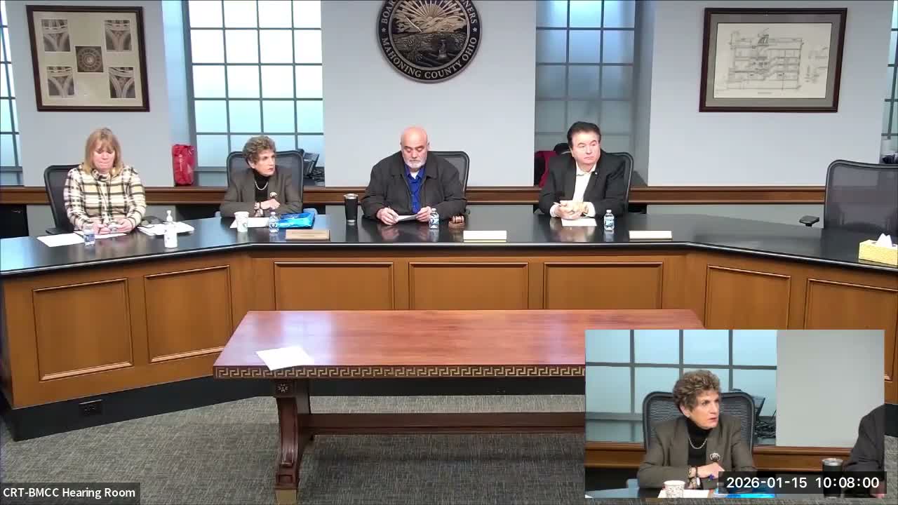 Public commenters in Mahoning County urge calm on ICE operations and press concerns about human trafficking