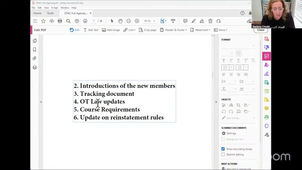 LSBME staff warn interstate OT compact could allow out-of-state licensees without background checks