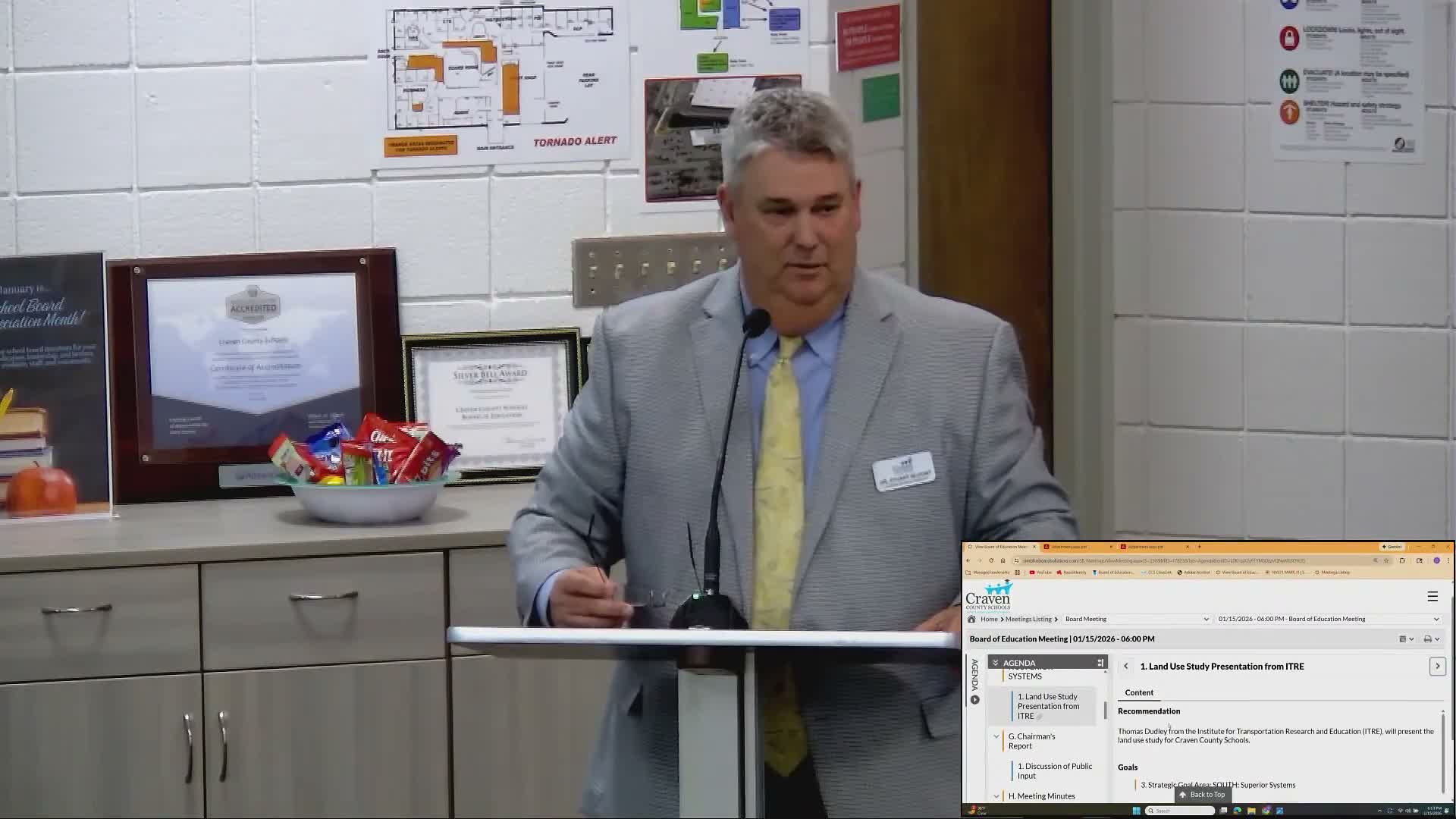 ITRI presents land-use study to Craven County Board, finds 39 pending developments and mixed enrollment trends