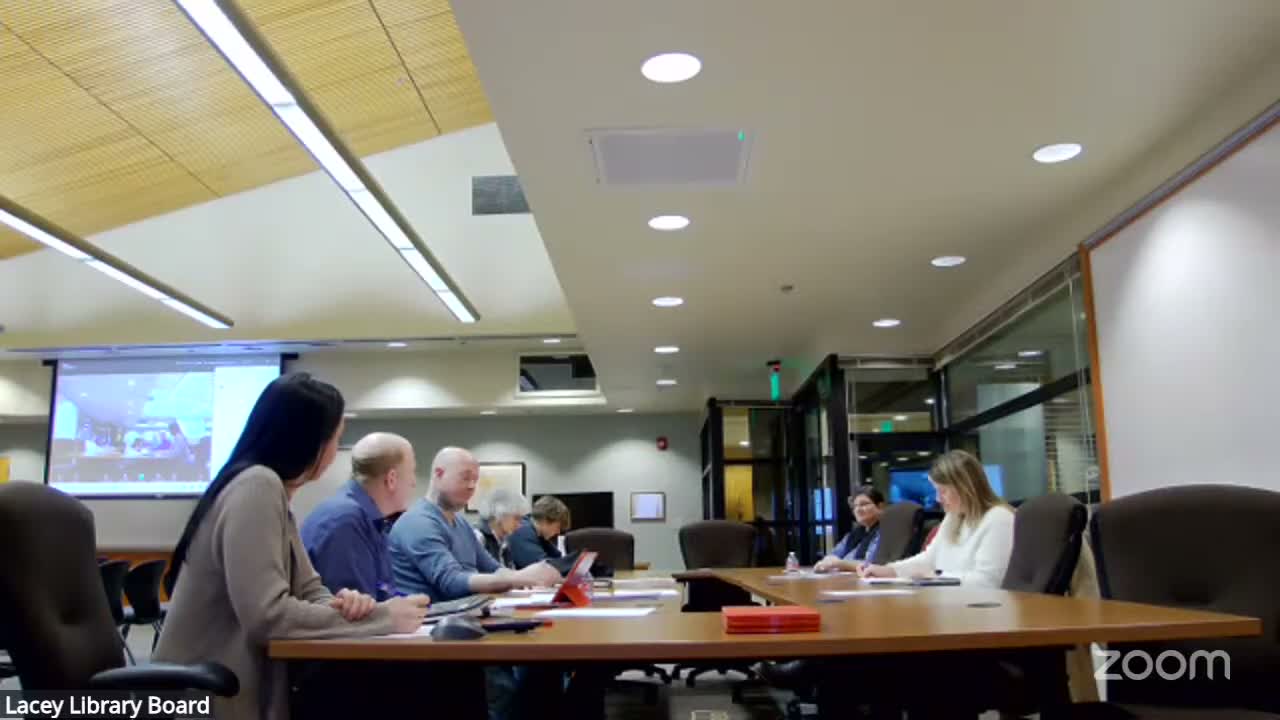 Lacey Library Board elects chair and vice chair for 2026