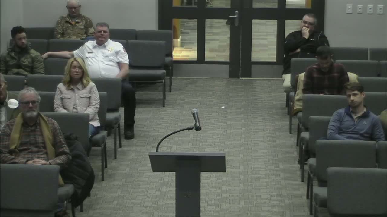 Votes at a glance — Fairview Board of Commissioners, Jan. 15, 2026