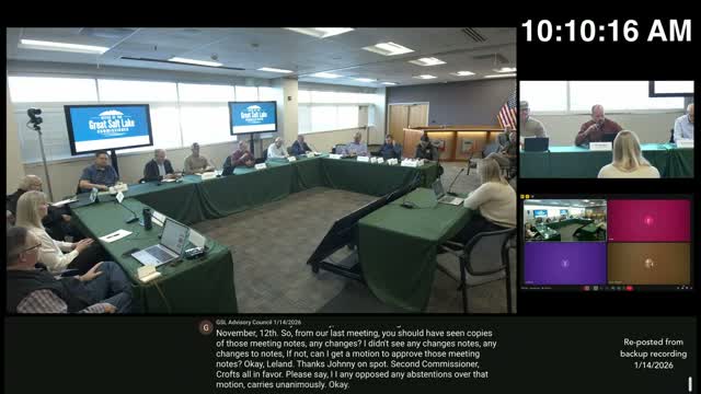 Deputy commissioner highlights strike‑team findings, $50 million water‑delivery program for Great Salt Lake