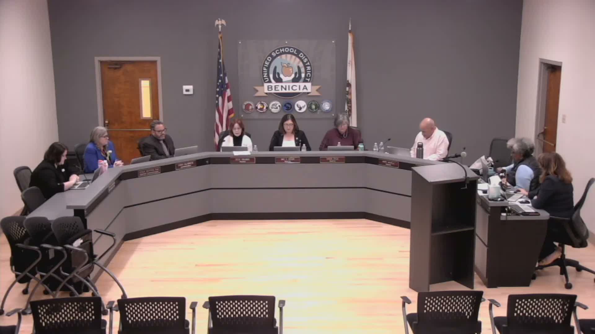 Board adopts resolution to reduce three certificated positions tied to expiring one‑time funds