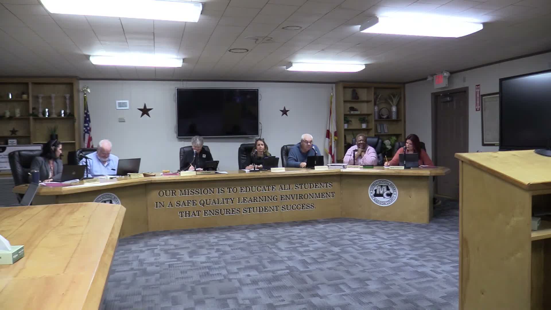Madison school board deadlocks on property conveyance terms after heated debate over restrictions and commercial flexibility