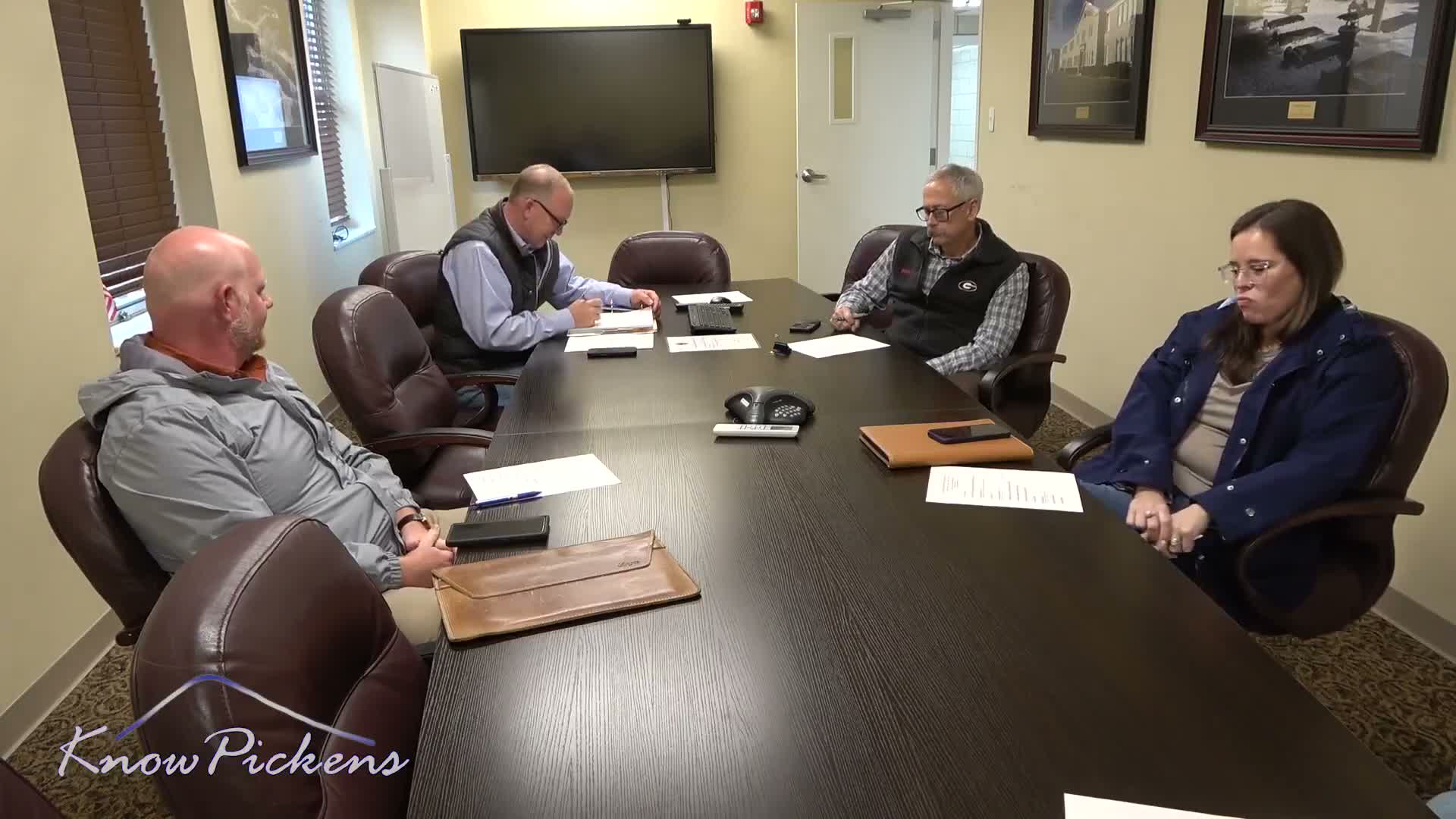 Pickens County authority tables election of chair and vice chair until more members attend